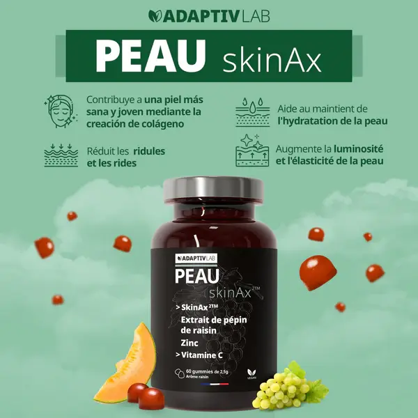 PEAU-SkinAx-60-Gummies-AdaptivLab-Alovie1.webp