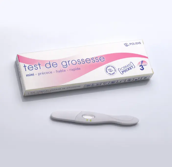 Test de grossesse - Polidis 