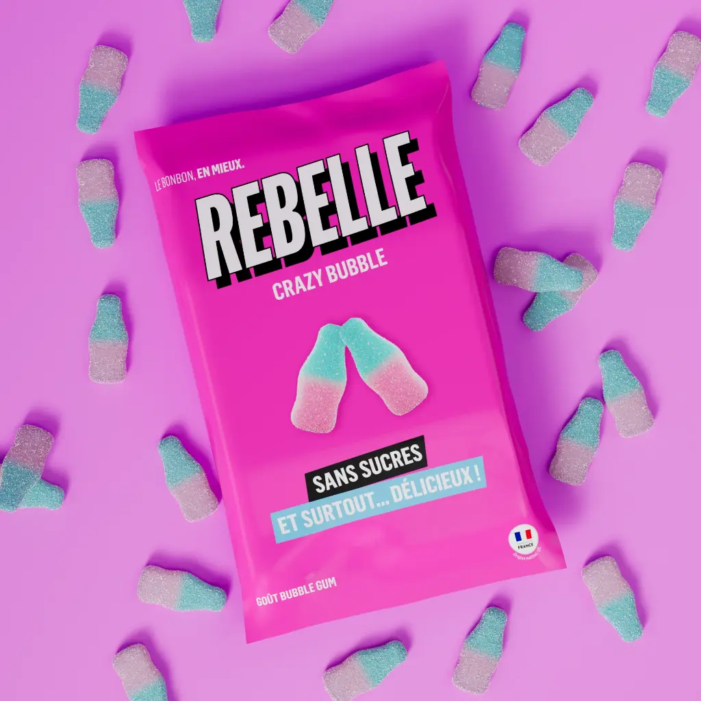 Bonbons Crazy Bubble - Rebelle