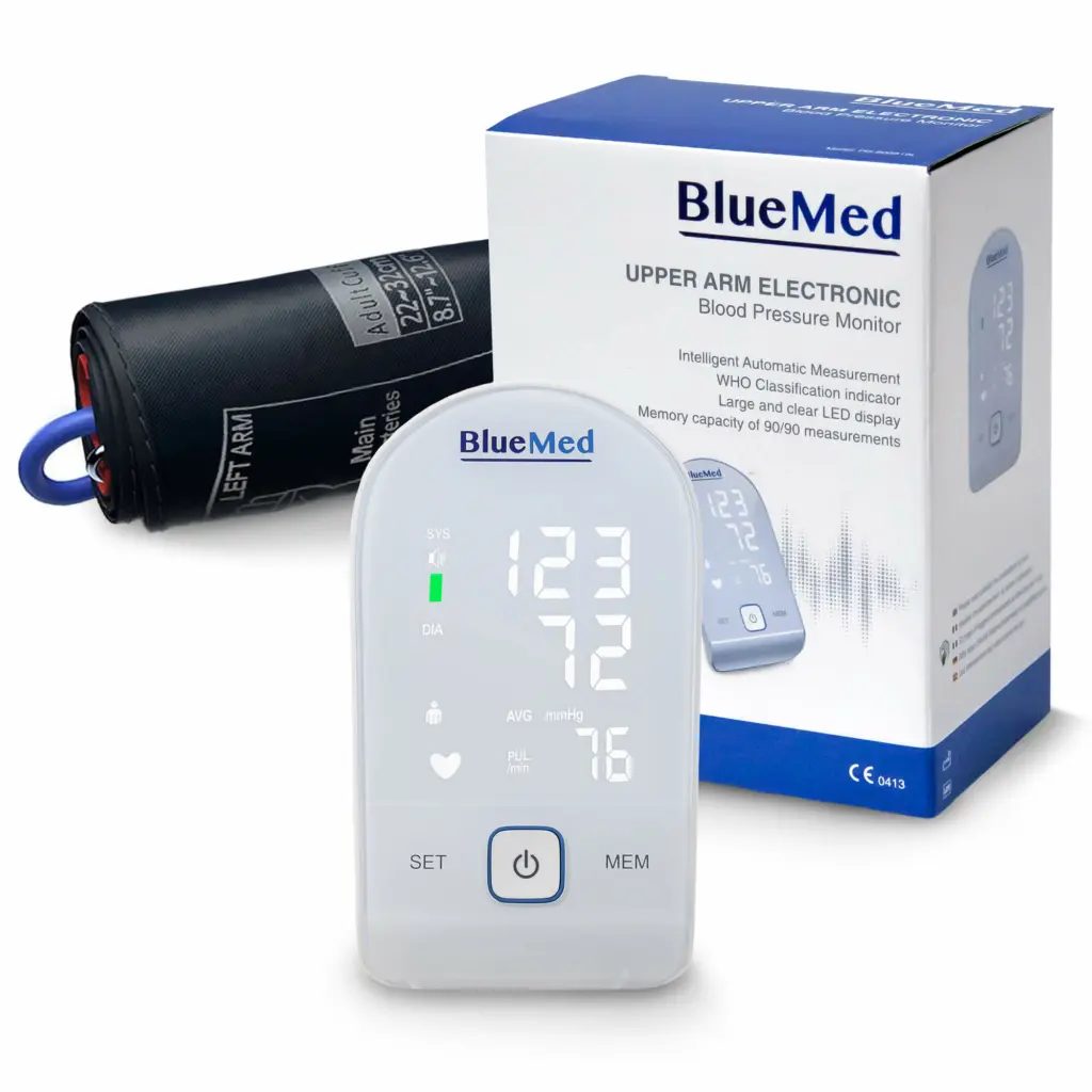 Tensiomètre de bras éléctronique - BlueMed