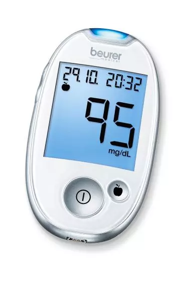 Appareil de mesure de glycémie Beurer GL 44 Blanc 