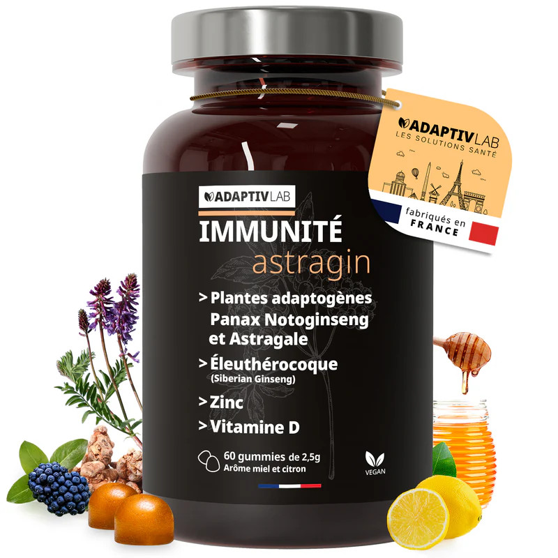 IMMUNITÉ Astragin - 60 Gummies - AdaptivLab 