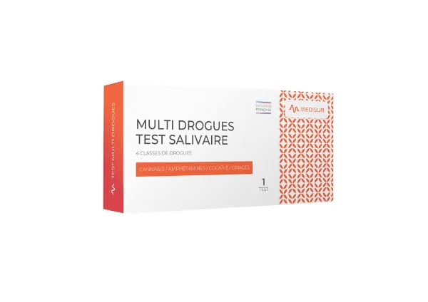 Autotest salivaire multidrogues et alcool THC15