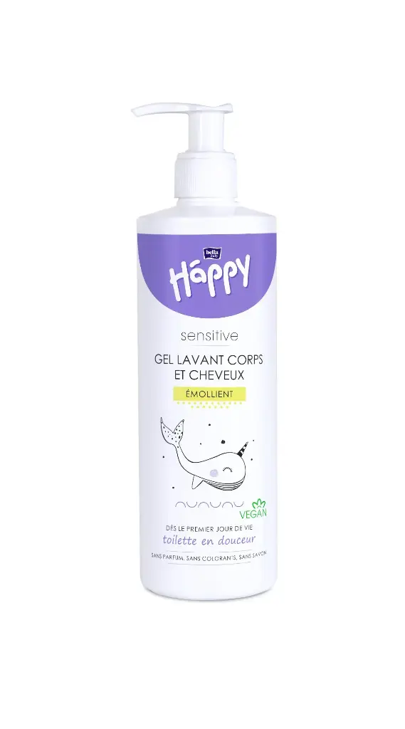HAPPY – Gel lavant corps et cheveux