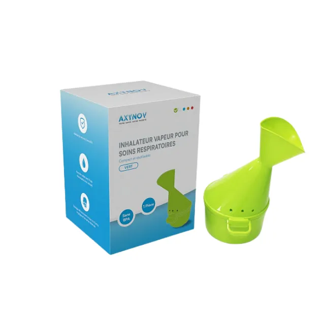 [3760424430247] Inhalateur plastique vert - Axynov