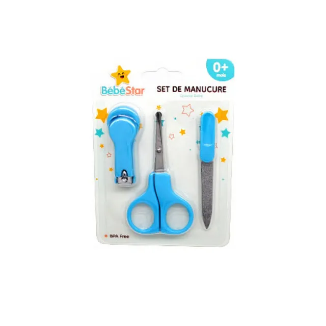 [3760424430889] Set de manucure bleu - Bébé Star