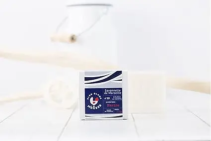 Savon au lait d'ânesse - Marine Bio - Bleu Blanc Mousse