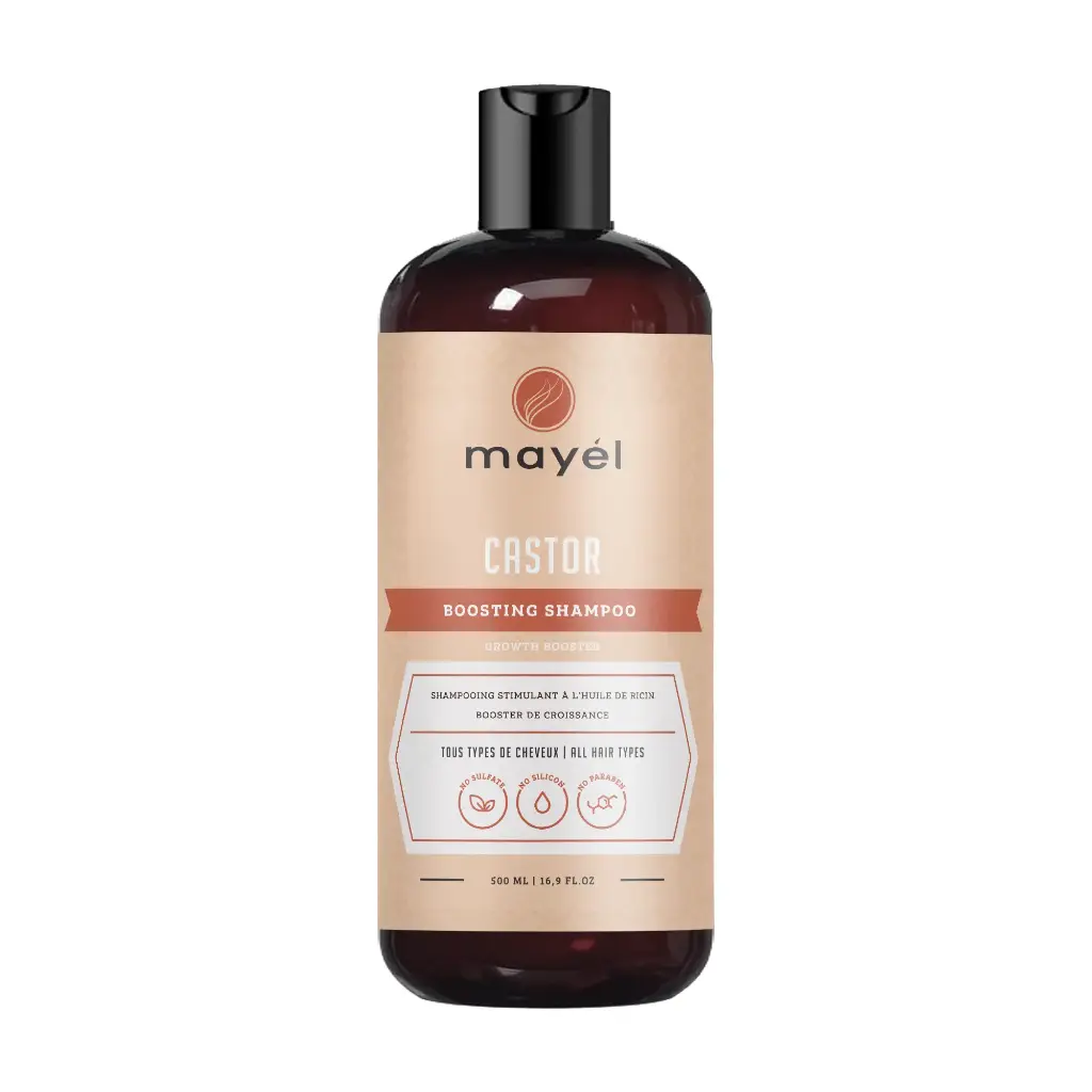 [ALO-SOIN-MAYEL-3701120003861] Shampooing Stimulant à l’huile de Ricin - Mayel