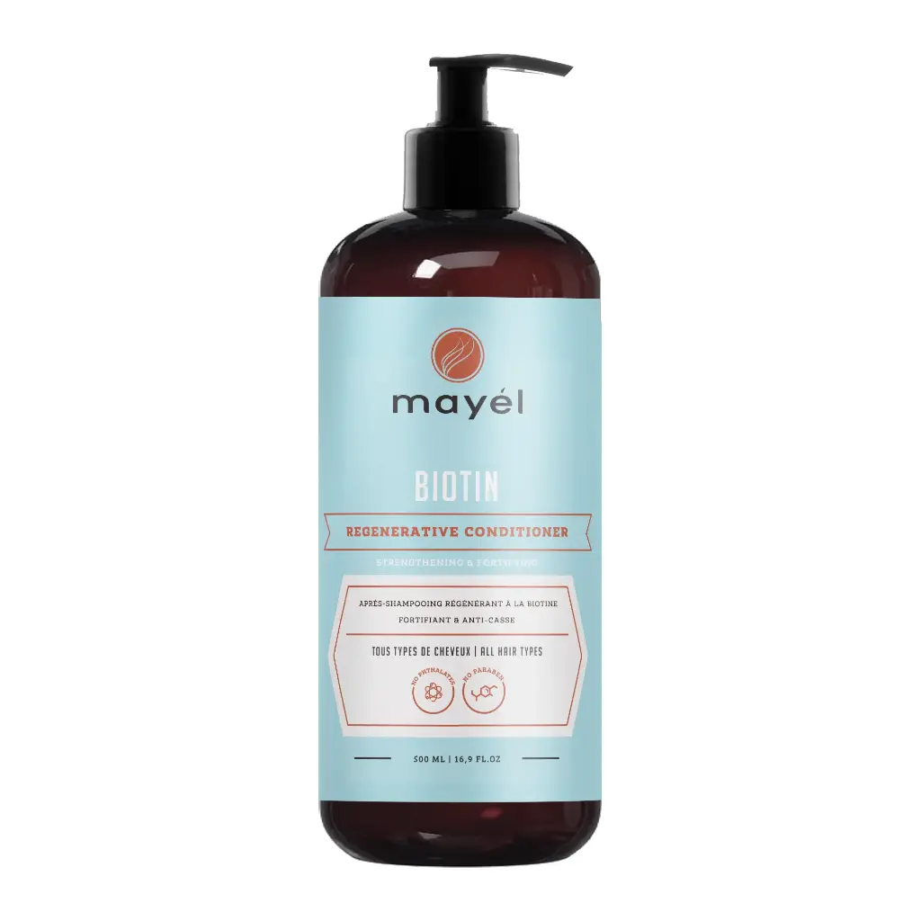 [ALO-SOIN-MAYEL-3701120003823] Après-Shampooing Régénérant à la Biotine - Mayel