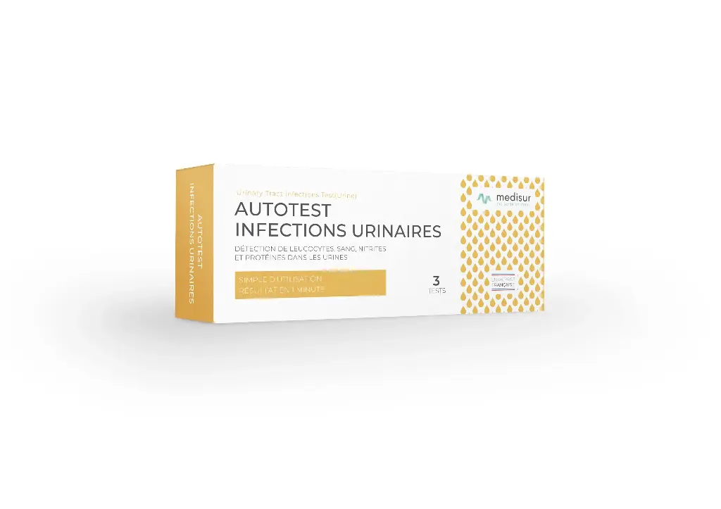[ALO-TESMED-MESUR-X3-3760269490017] Autotest Infection Urinaire - Medisur