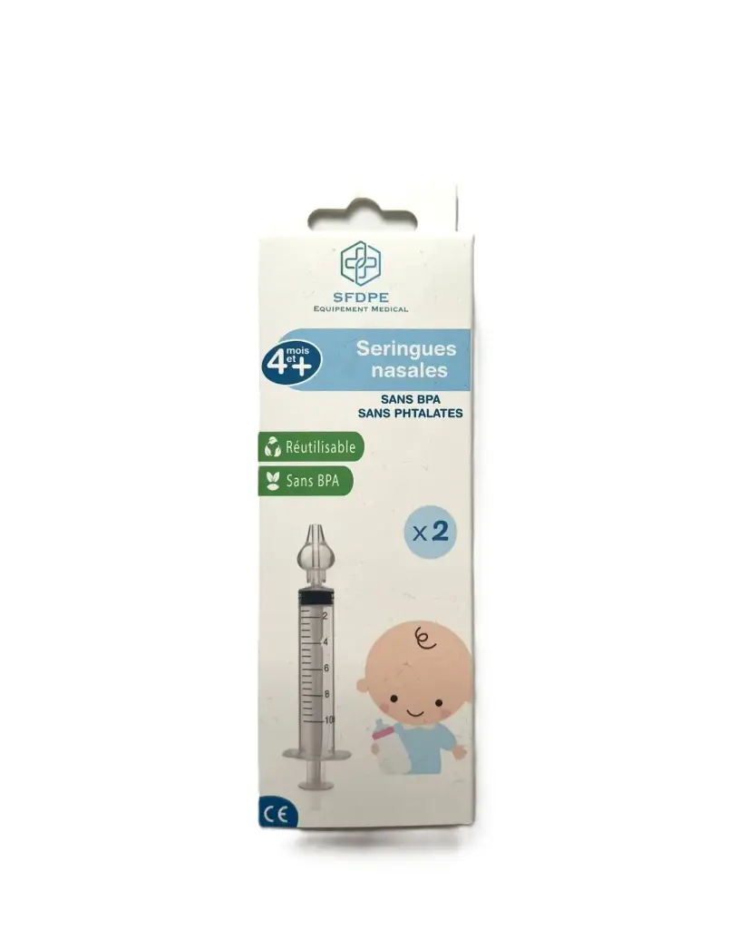 Seringues Bébé - Lavage Nasal - SFDPE
