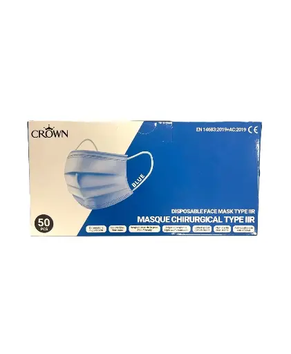 [ALO-MASQUE-CROWN-3701105708002] Masque Chirurgical Type IIR - Crown