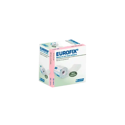 [ALO-PANSMT-EUMED-10X5-6926515454647] Bande en non-tissé adhésive multi-extensible - 10m x 5cm Eurofix - Euromedis 