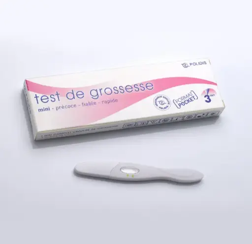 Test de grossesse - Polidis 