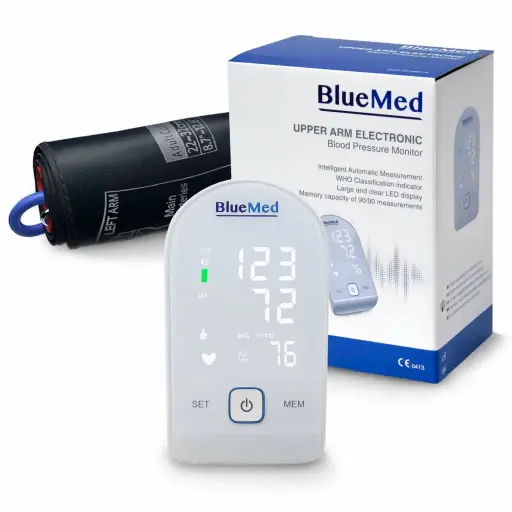 Tensiomètre de bras éléctronique - BlueMed