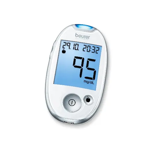 [ALO-MESURE-BEURER-4211125463137] Appareil de Mesure de Glycémie GL 44 Blanc - Beurer
