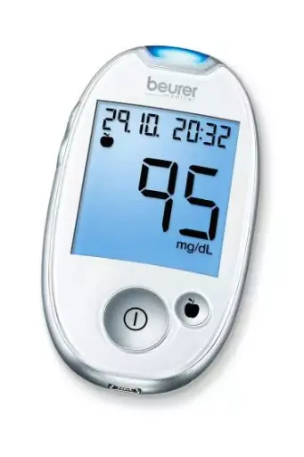 Appareil de mesure de glycémie Beurer GL 44 Blanc 