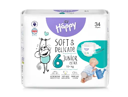HAPPY – Couches Bébé – T5 (11 à 18kg) 