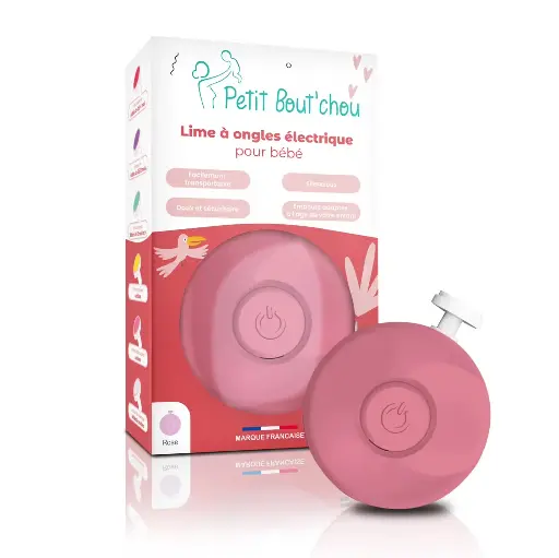 Lime à ongles électrique - Petit Bout'chou - Rose