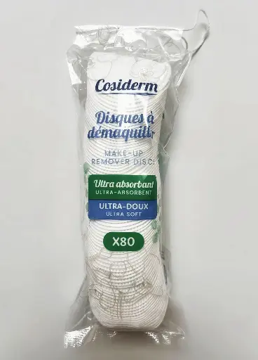 Disques à démaquiller coton - Cosiderm