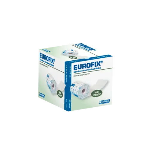 [ALO-PANSMT-EUMED-10X10-6926515454661] Bande en non-tissé adhésive multi-extensible - 10m x 10cm Eurofix - Euromedis