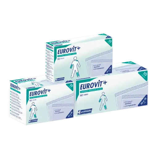 Pansement absorbant non adhérent stérile - Eurovit+ 