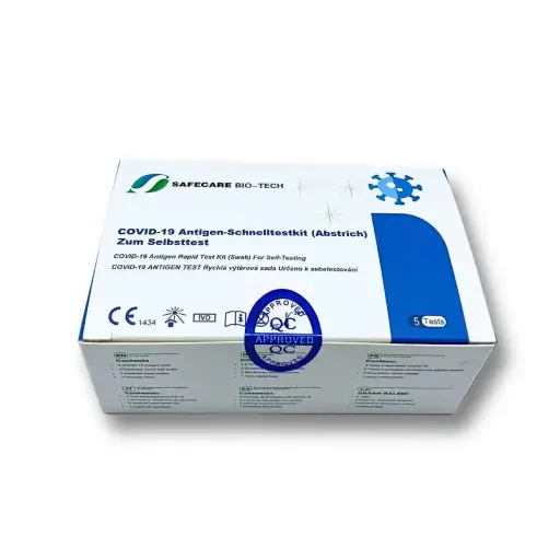 [ALO-TESMED-SFCAR-X5-6974246460055] Autotests Covid - Safecare Bio-Tech